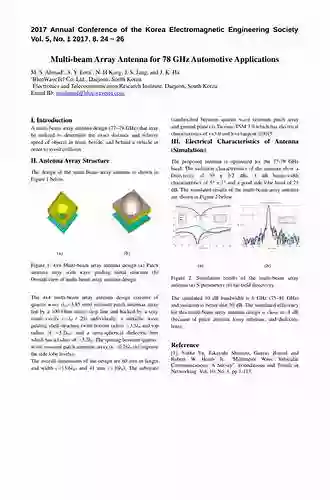 Antenna Arrays And Automotive Applications