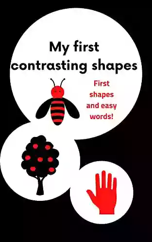 My First Contrasting Shapes Educational For Babies 0 3 Year Olds: A Cheerful Little For Learning The First Shapes And Easy Words