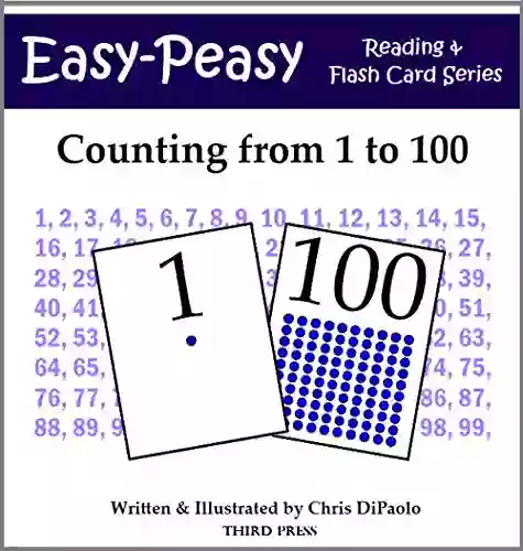 Counting Numbers 1 To 100 (2 In One ) (Easy Peasy Math Flash Card Series)