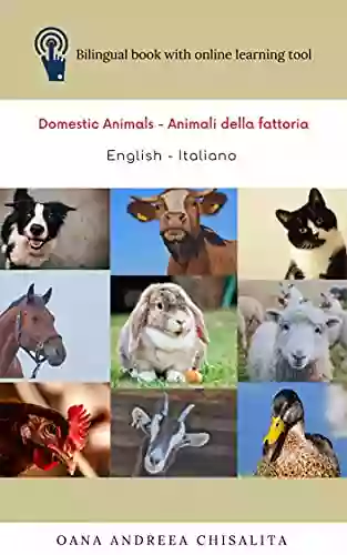 Bilingual With Online Learning Tool Domestic Animals Animali Della Fattoria English Italiano