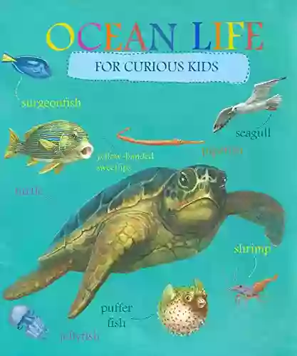 Ocean Life For Curious Kids: 50 Funny Ocean Animals Facts Big Pictures Activities (Books For Curios Kids 2)