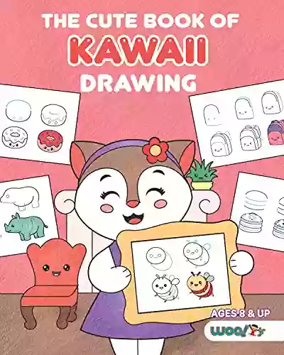 The Cute of Kawaii Drawing: How to Draw 365 Cute Things Step by Step (Fun gifts for kids cute things to draw adorable manga pictures and Japanese art) (Woo Jr Kids Activities Books)