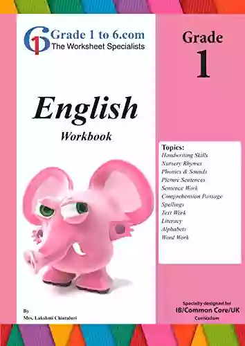 English Language Arts Grade 1 from www Grade1to6 com Books: Workbook