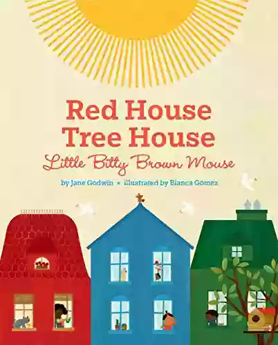 Red House Tree House Little Bitty Brown Mouse