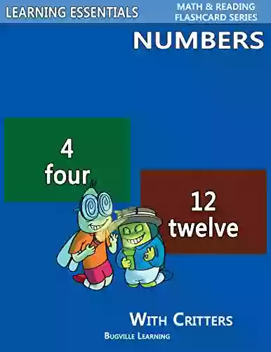 Number Flash Cards: Numbers And Critters