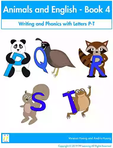 Animals And English 4: Writing And Phonics With Letters P T