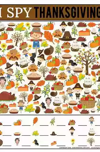 I Spy Thanksgiving For Kids: Stimulating The Imagination For Toddlers Fun Activity For Kids Ages 2 5