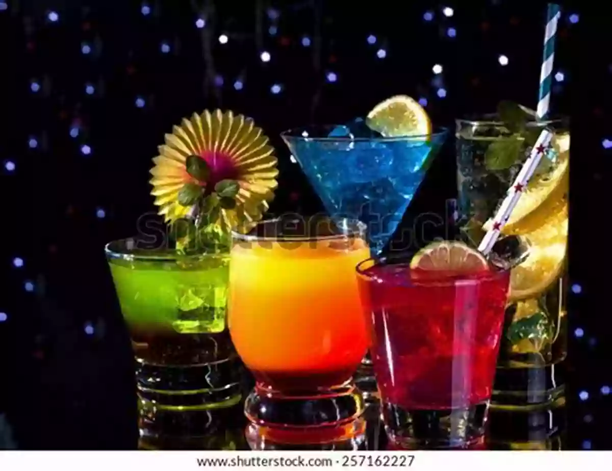 A Variety Of Colorful Cocktails Nightcap: More Than 40 Cocktails To Close Out Any Evening