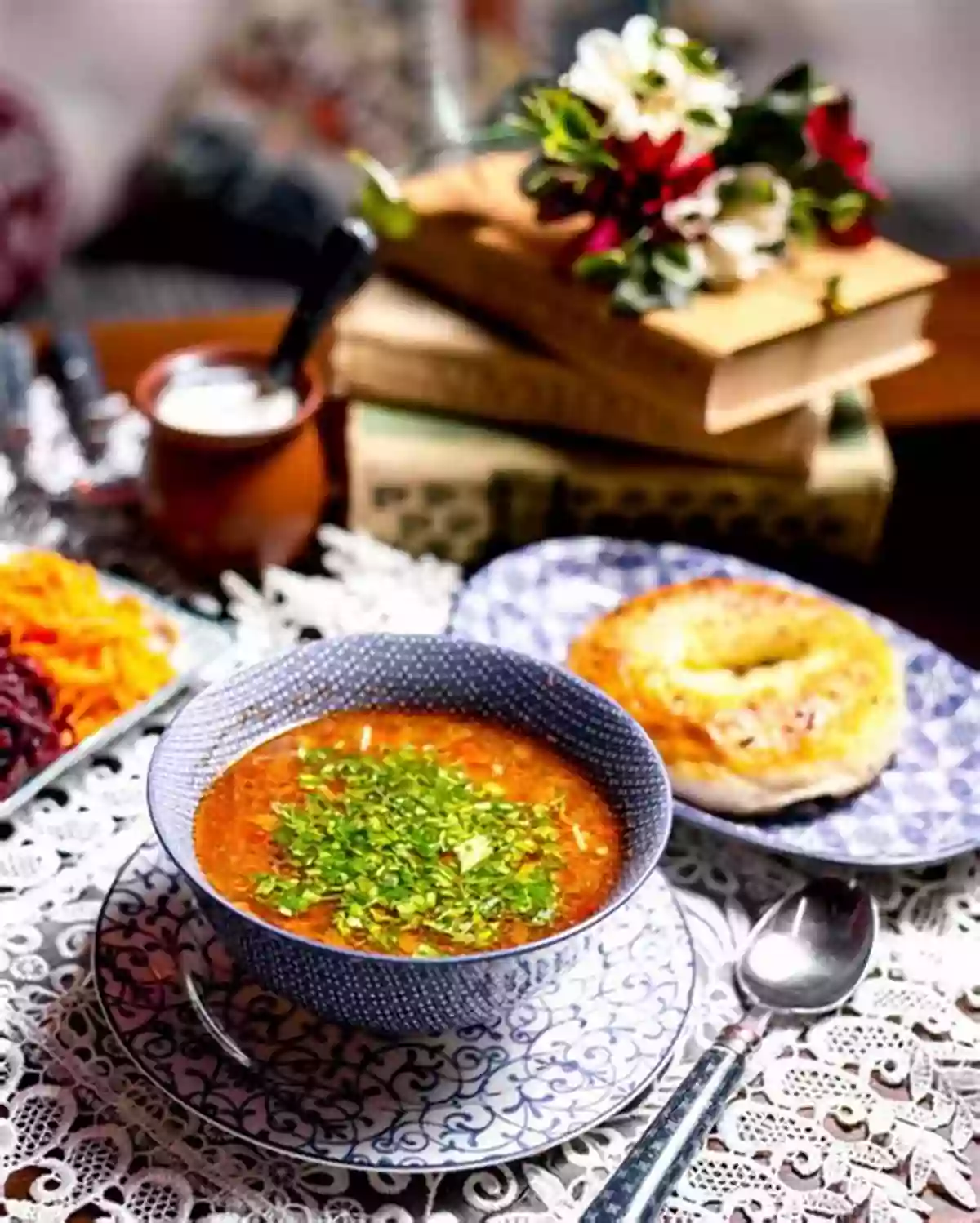 A Bowl Of Flavorful Vegetable Soup Garnished With Fresh Herbs Soups For Your Soul: Please Everyone At The Table Become All Time Favorites: Soups Recipes Healthy