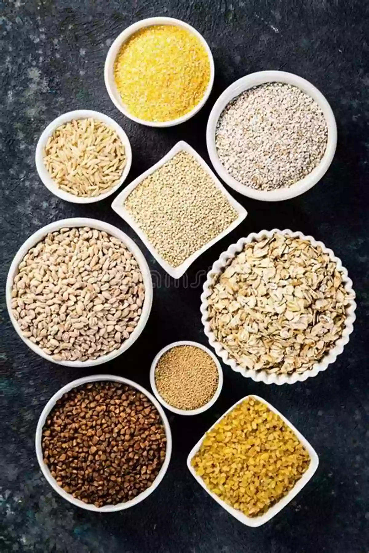 A Bowl Of Whole Grains, Including Rice, Quinoa, And Oats 60 Foods To Stockpile:: Learn What Food To Store And What Processed Food Will Maintain Your And Your Family Health For A Long Time