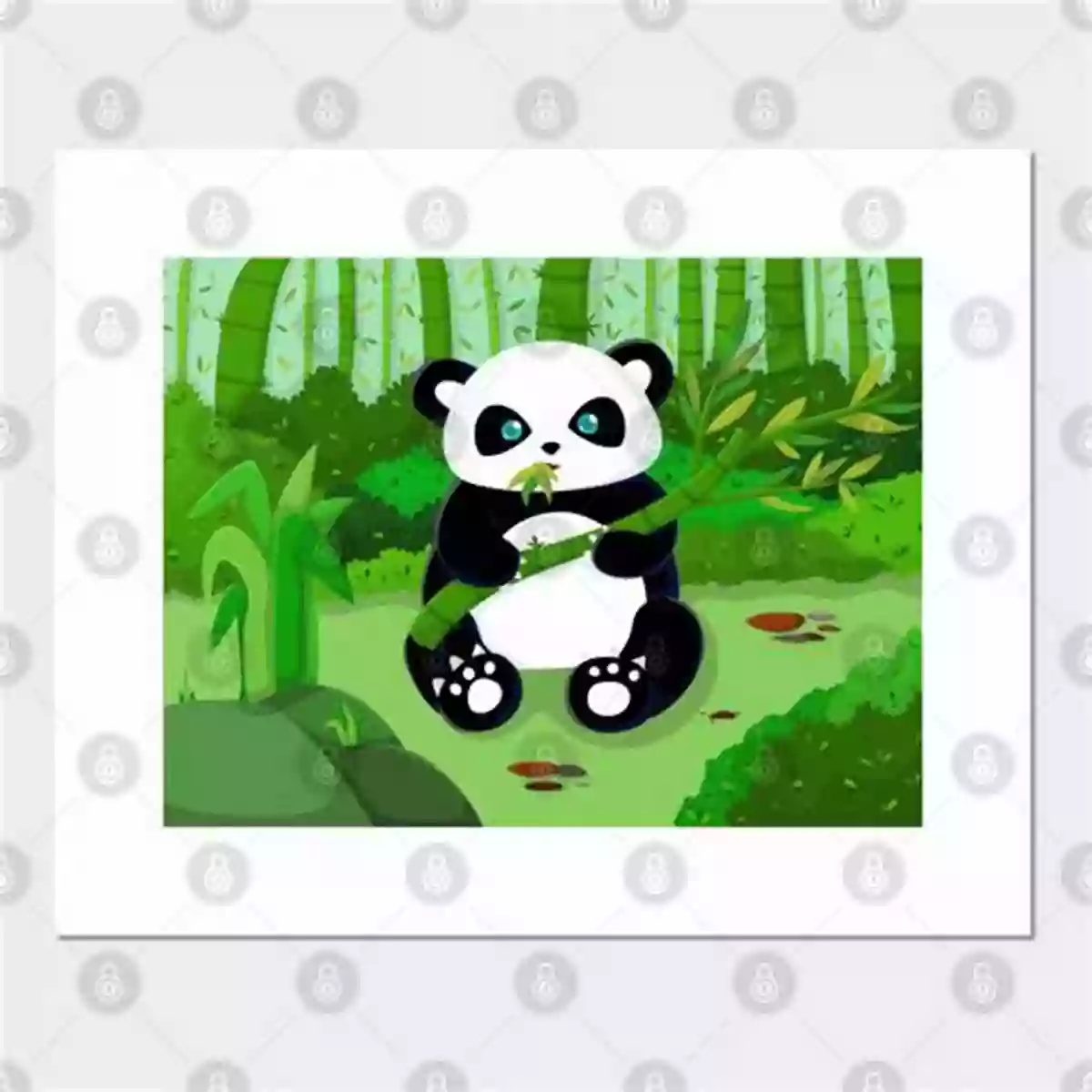 A Cute Panda Munching On Bamboo Words Compilation: For Toddlers Words Starting With M Kids Ages 2 4 Baby Fun Home Childrens