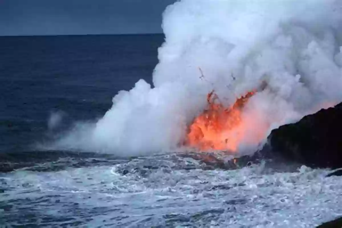 A Mesmerizing Image Of An Underwater Volcano With Colorful Marine Life Geography:: Volcanoes William G Moseley