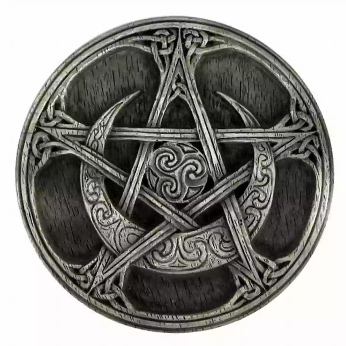 A Person Practicing Wiccan Rituals Under The Moonlight With A Pentagram Symbol. When Someone You Love Is Wiccan: A Guide To Witchcraft And Paganism For Concerned Friends Nervous Parents And Curious Coworkers