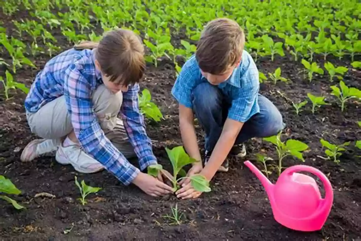 A Picture Of A Child Planting Seeds In A Garden The Alphabet Book: With Clear Pictures To Teach Your Child Baby Children S Toddler Kids