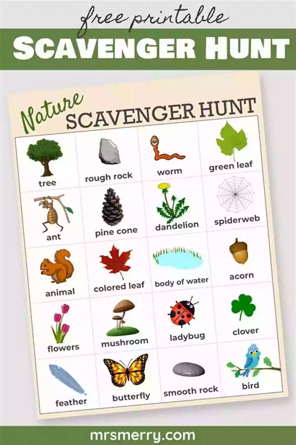 A Picture Of A Child Searching For Items During A Nature Scavenger Hunt The Alphabet Book: With Clear Pictures To Teach Your Child Baby Children S Toddler Kids