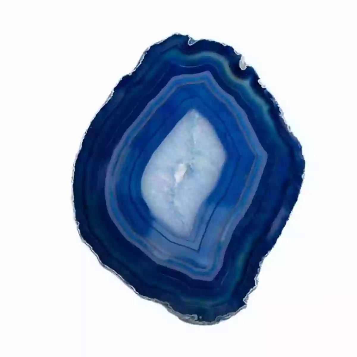 A Polished Agate Slice Showcasing Its Mesmerizing Bands Of Colors Crystals For Kids: Learn The Names Of 17 Rocks And Minerals