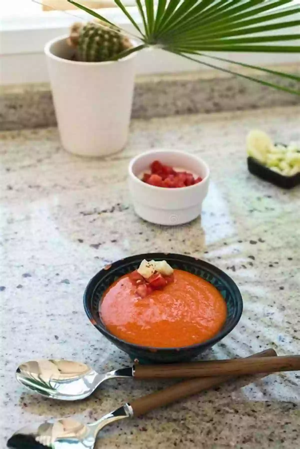 A Refreshing Bowl Of Gazpacho, A Cold And Tangy Tomato Soup From Andalusia The Real Taste Of Spain: Recipes Inspired By The Markets Of Spain