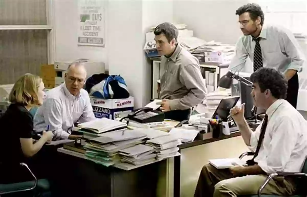 A Scene From Spotlight Journalists Working On A Story Based On A True Story: Not A Memoir