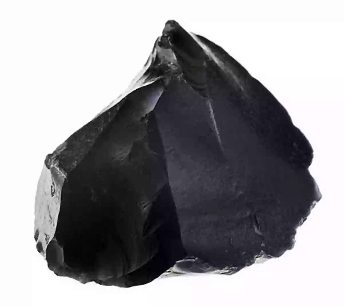 A Shiny, Black Obsidian Stone With Sharp Edges Crystals For Kids: Learn The Names Of 17 Rocks And Minerals