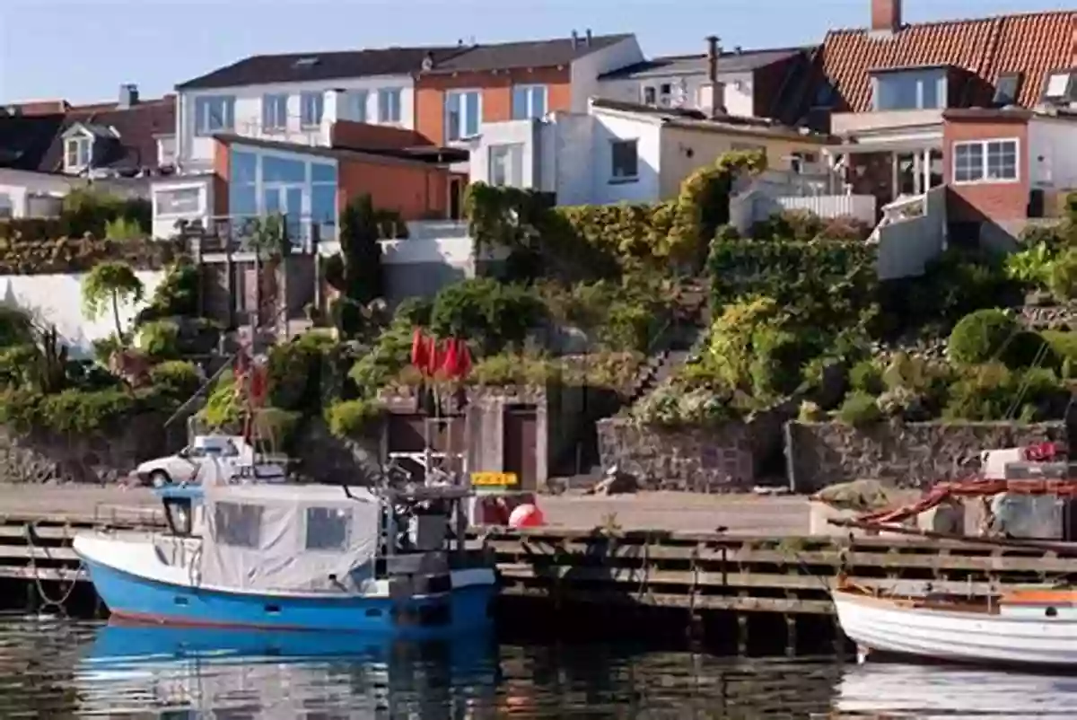 A Sunlit Danish Harbor During Summer Weather And The Seasons DK