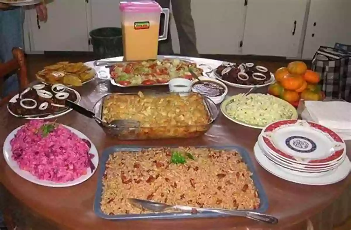 A Table Filled With Traditional Haitian Food Friday Stories Learning About Haiti 2