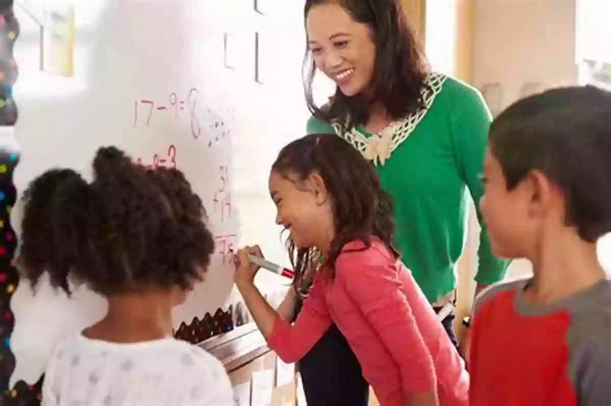 A Teacher Engaging In Playful Learning Activities With Students Teachers Help (Our Community Helpers)