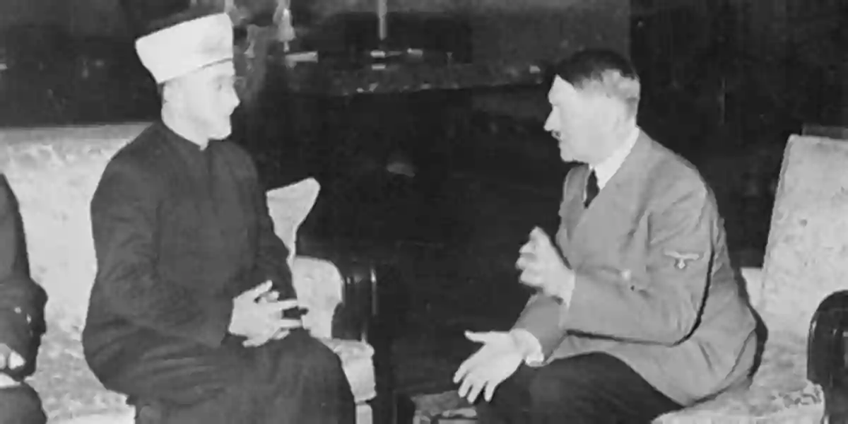 Adolf Hitler Meeting With Haj Amin Al Husseini, The Grand Mufti Of Jerusalem, During The Third Reich Era The Third Reich And The Palestine Question