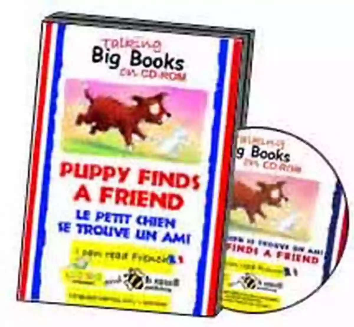 Adorable Puppy Finds A Friend While Reading French Children's Books Le Petit Chien Se Trouve Un Ami Puppy Finds A Friend (I CAN READ FRENCH)