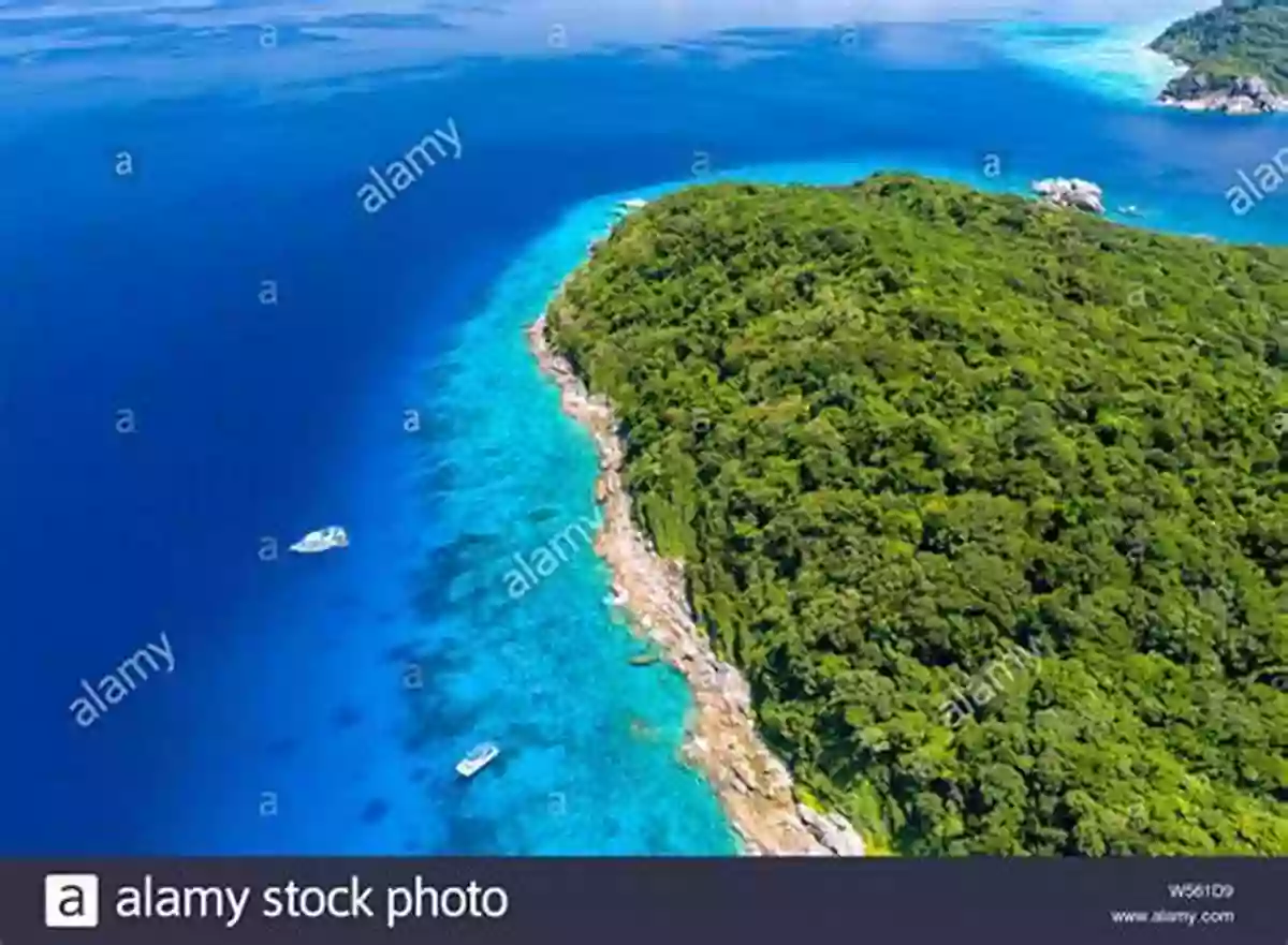 Aerial View Of Technicolor Island, Surrounded By Crystal Clear Waters Pirate Nap: A Of Colors