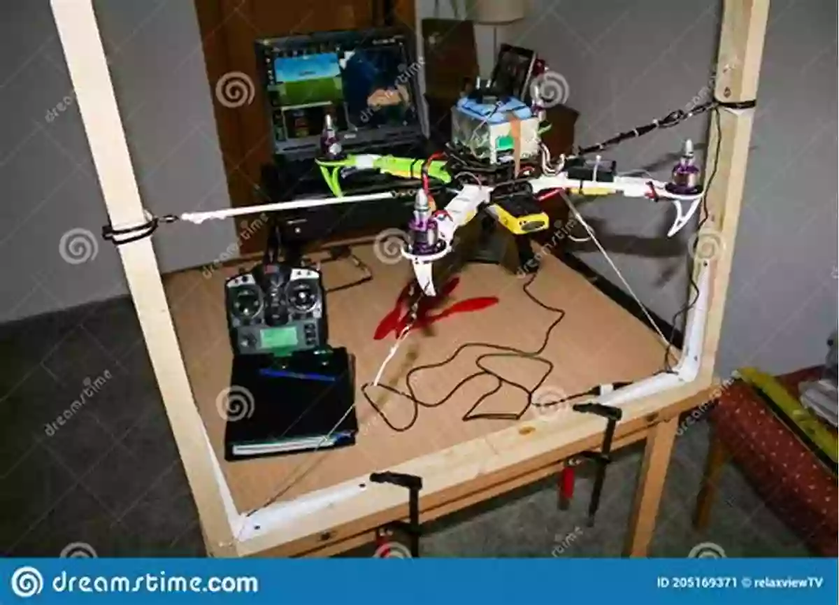 Aerospace Engineer Testing A Drone Visualization Of Fields And Applications In Engineering