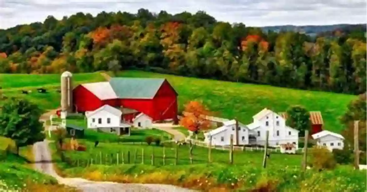 Amish Community In A Picturesque Landscape The Bible Of Amish Facts