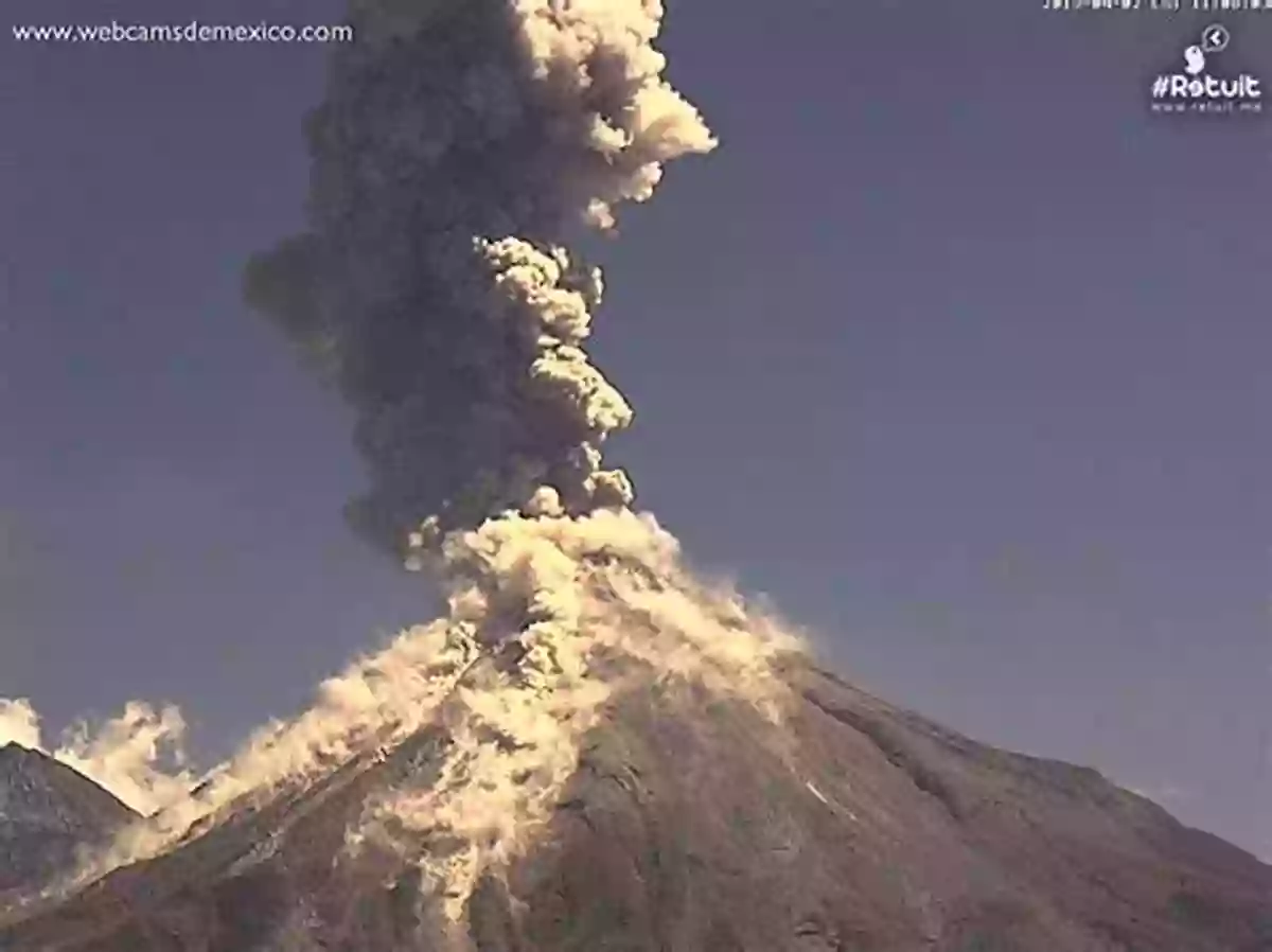 An Image Capturing The Explosive Eruption Of A Volcano Geography:: Volcanoes William G Moseley