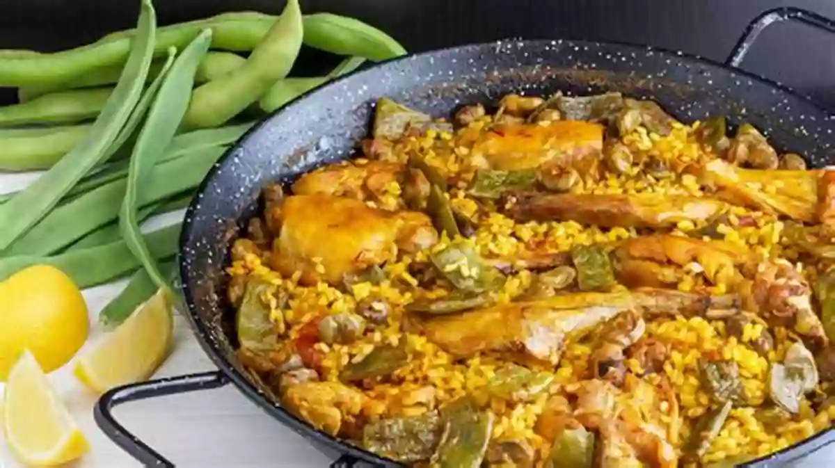 Authentic Paella Valenciana With Chicken, Rabbit, And Saffron Spanish Cooking: Top 50 Most Delicious Spanish Recipes A Spanish Cookbook (Recipe Top 50s 131)