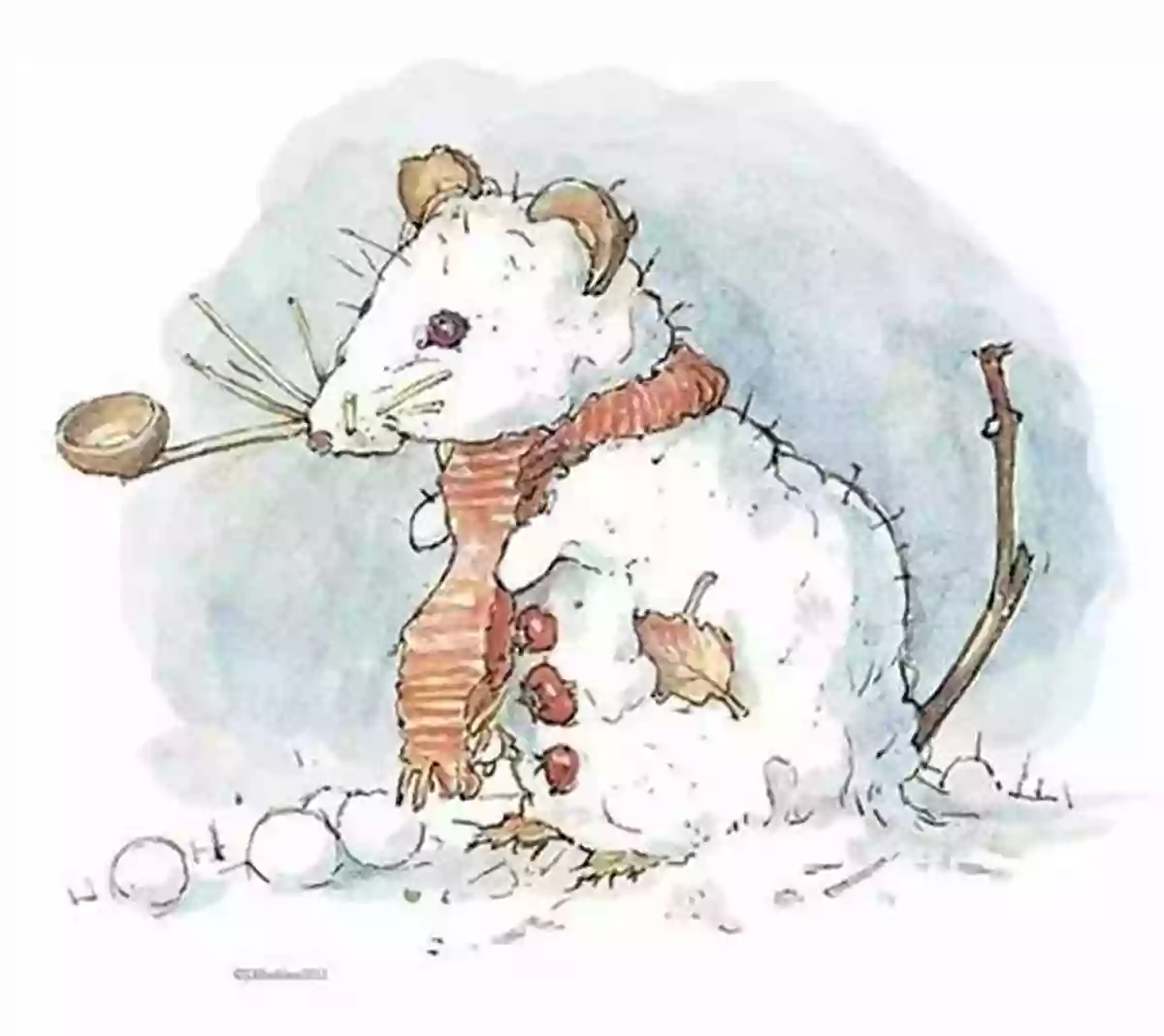 Beautiful Winter Scene In Brambly Hedge Covered In Snow Winter Story (Brambly Hedge) Jill Barklem