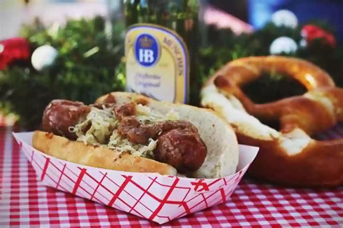 Bratwurst Traditional German Sausage With Sauerkraut And Mustard German Kitchen: Recipes For Cooking Traditional German Food At Home