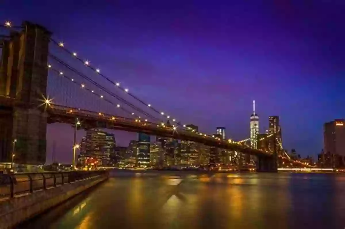 Brooklyn Bridge At Dusk My Little Golden About New York City