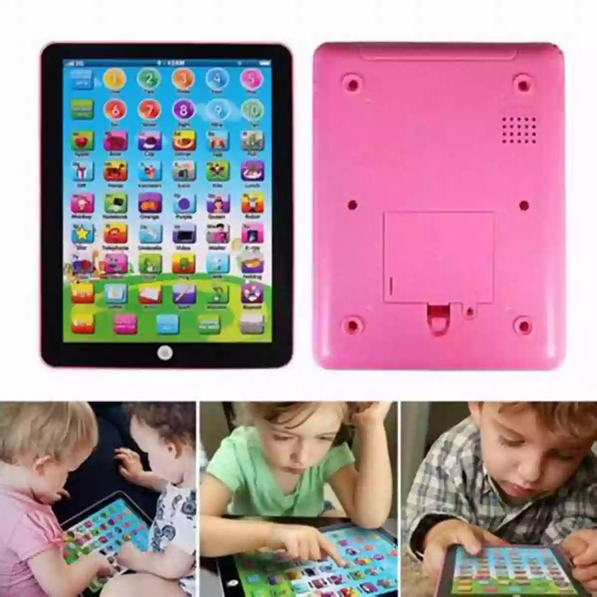 Children Using Tablets For Color Learning Activities I Know Colors (The Early Ed 7)