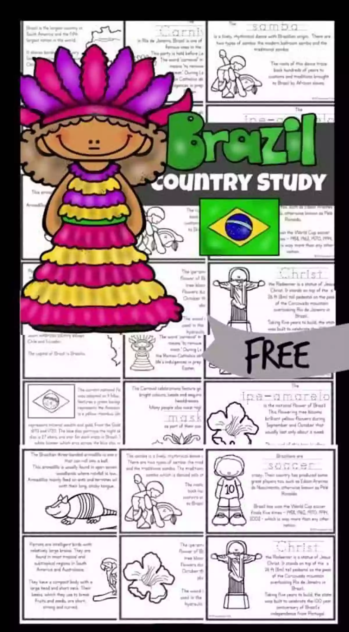 Children's Book About Brazil Let S Explore South America (Most Famous Attractions In South America): South America Travel Guide (Children S Explore The World Books)