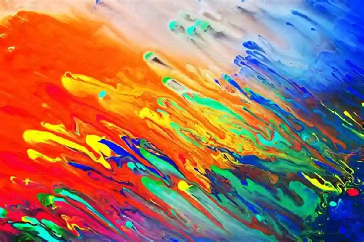 Colorful Abstract Painting Things That Are Colors : A Learning Colors For Toddlers