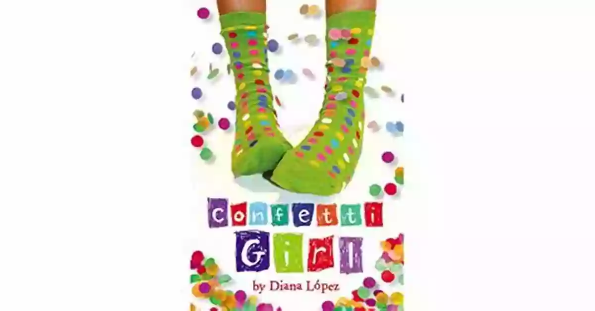 Confetti Girl Book Cover A Girl Surrounded By Colorful Confetti Confetti Girl George Hicks