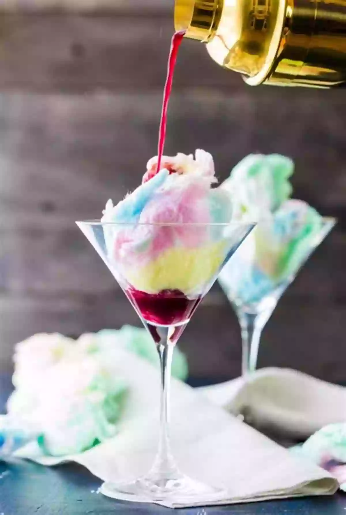 Cotton Candy Cocktail Recipe A Magical Drink That Dissolves Cotton Candy For Added Sweetness The Vodka 1000: The Ultimate Collection Of Vodka Cocktails Recipes Facts And Resources (Bartender Magazine)