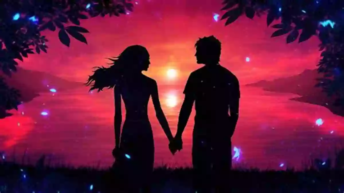 Couple Standing On A Beach During Sunset, Representing Romantic Illusions ROMANTIC ILLUSIONS (FLAWED PERFECTIONS 3)