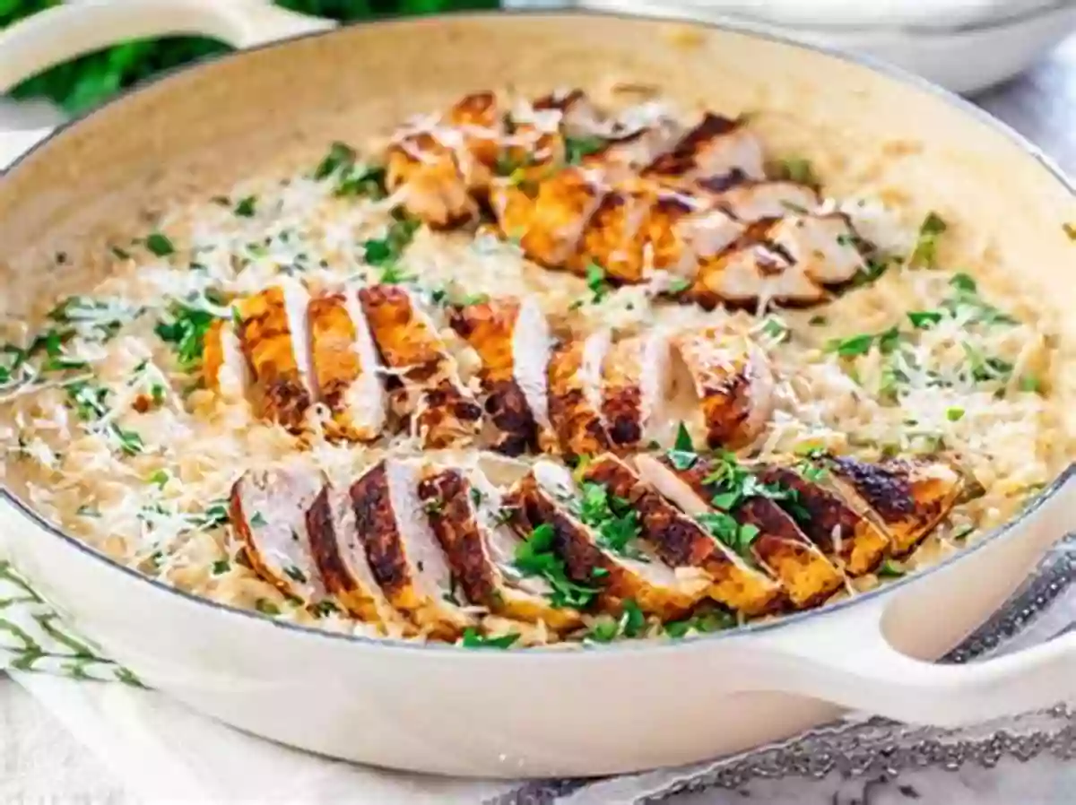 Creamy Parmesan Garlic Orzo With Tender Asparagus And Grilled Chicken 88 Homemade Orzo Recipes: Discover Orzo Cookbook NOW