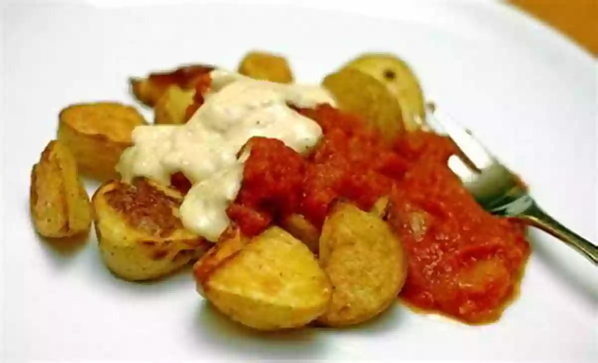 Crispy Patatas Bravas With Spicy Tomato Sauce And Aioli Spanish Cooking: Top 50 Most Delicious Spanish Recipes A Spanish Cookbook (Recipe Top 50s 131)