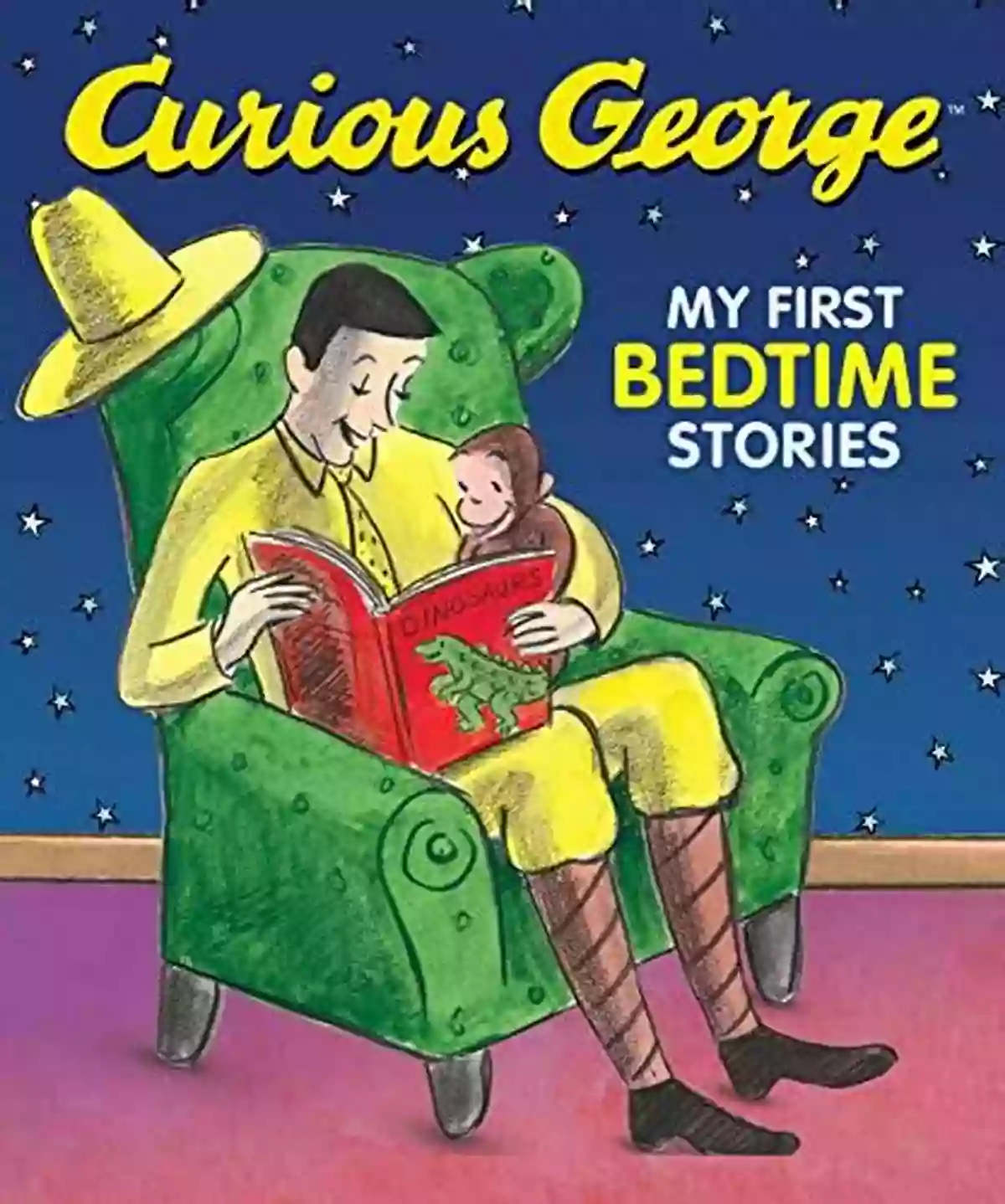 Curious George Enjoying A Bedtime Story Curious George Color Fun (cgtv Read Aloud)