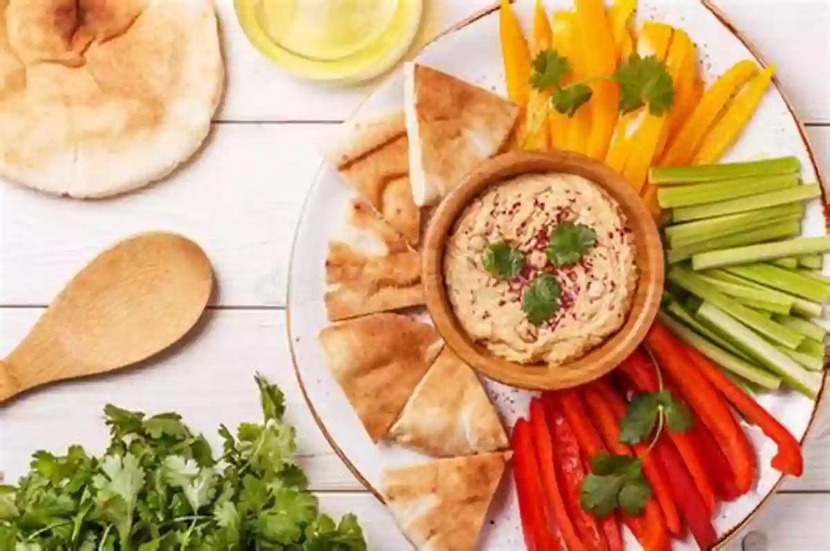 Delicious Hummus With Pita Bread And Vegetables Turkish Soccer Recipes For The Winner In You : When You Go Turkish With These Recipes You Can T Miss Home