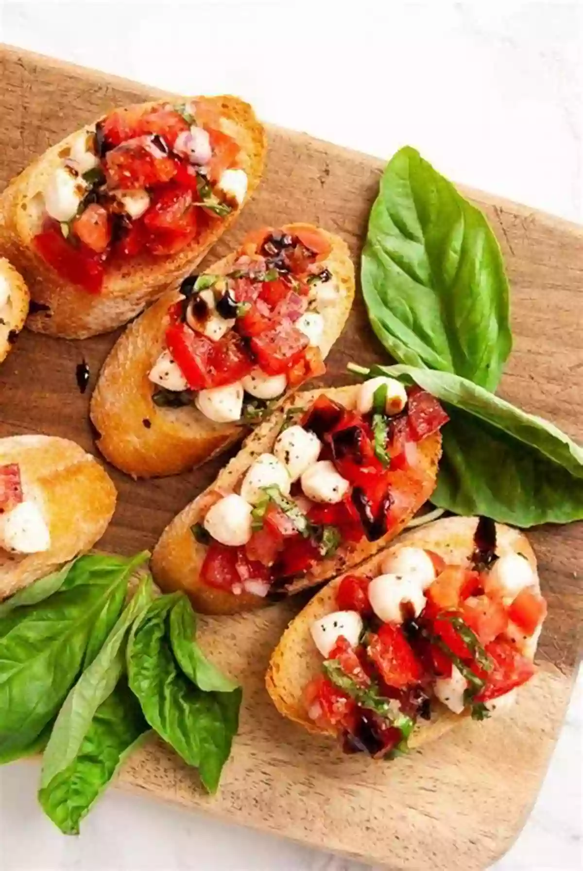 Delicious Bruschetta Topped With Fresh Tomatoes, Basil, And Mozzarella 365 Impressive Dinner Party Recipes: Best Dinner Party Cookbook For Dummies