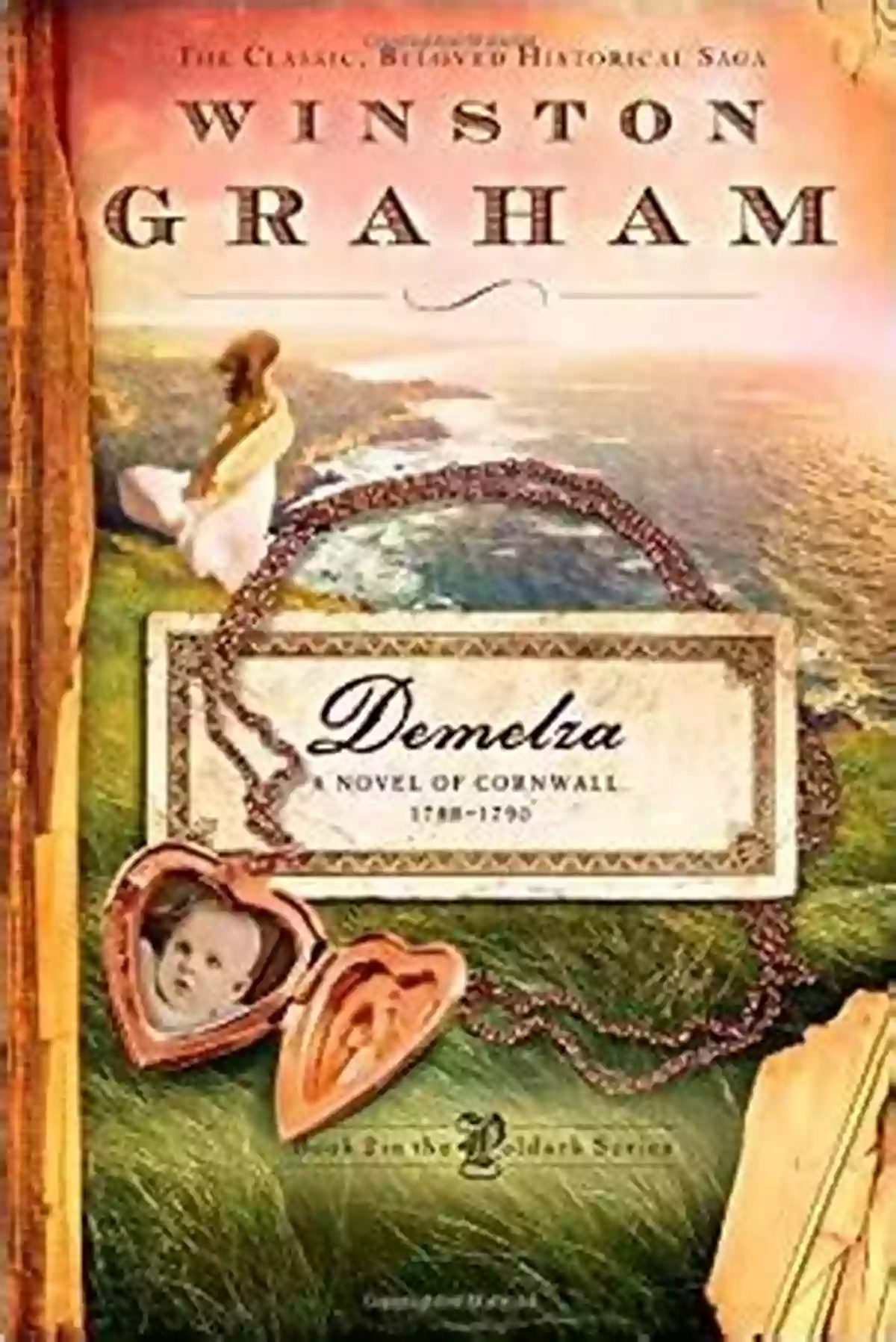 Demelza Novel Of Cornwall 1788 1790 The Poldark Saga Cover Image Demelza: A Novel Of Cornwall 1788 1790 (The Poldark Saga 2)