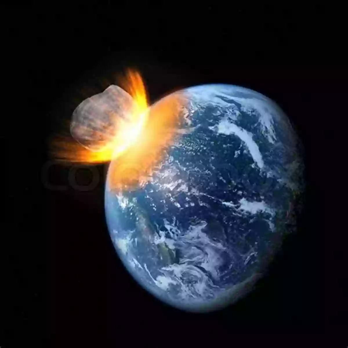 Descriptive Keyword: Asteroid Impact Causing Destruction Global Catastrophes And Trends: The Next Fifty Years