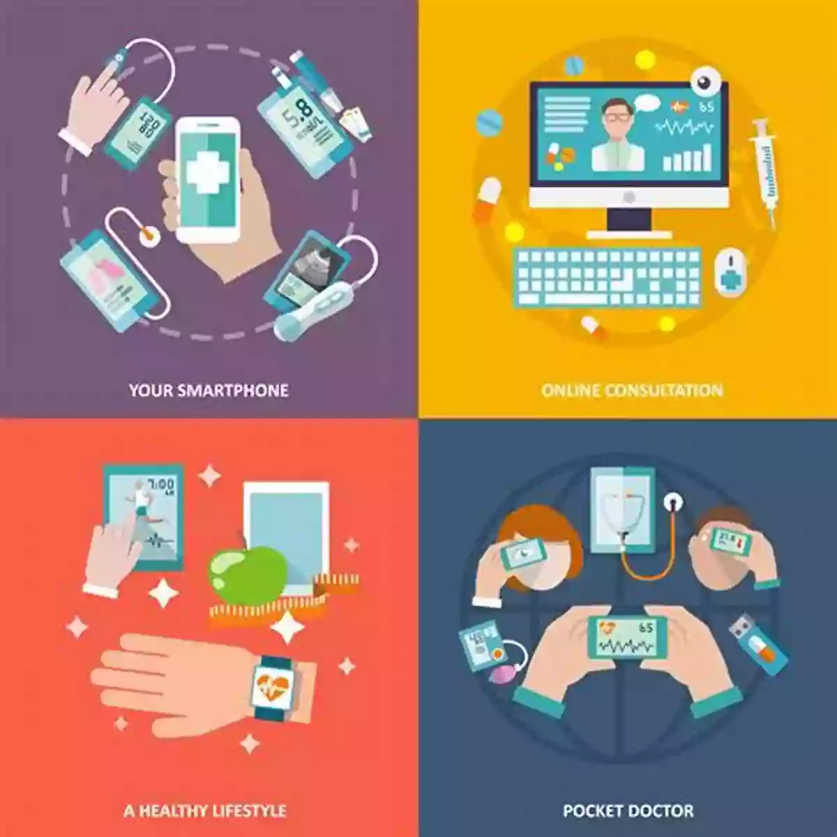 Digital Health And Wellness Icon: A Person Embracing Technology In A Healthy Manner My Digital Health And Wellness (Digital Citizens)